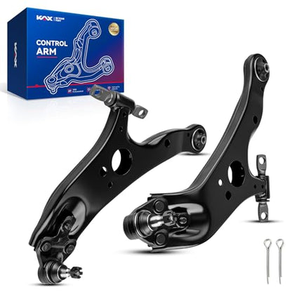 KAX Upgraded 2Pcs Front Lower Control Arms Assembly Fit for 𝐓𝐨𝐲𝐨𝐭𝐚 𝐒𝐢𝐞𝐧𝐧𝐚 Toyota Sienna 2011-2020, Pre-Assembled Ball Joints, High-Strength Steel, OE Replacement K622035 K622036 - size: Toyota Sienna 2011-2020