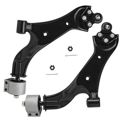 Detroit Axle - 2pc Front Lower Control Arms for Chevrolet Equinox Terrain - size: 524-157_524-158/ PAIR