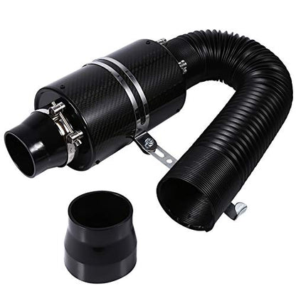 3 Inch Carbon Fibre Universal Cold Air Intake Kit
