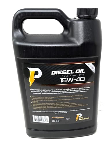 Power Performance 33009 15W40 Full Synthetic Diesel Oil Gallon