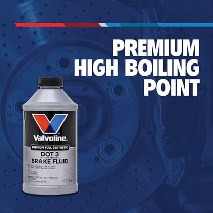 Valvoline DOT 3 Synthetic Brake Fluid, 12 oz - size: 12 fl oz