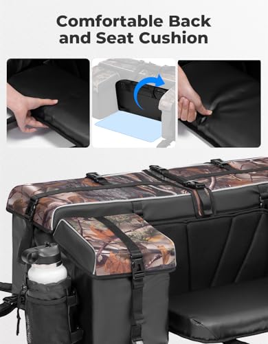 KEMIMOTO ATV Bag, 83L Large ATV Cargo Bag with Cooler