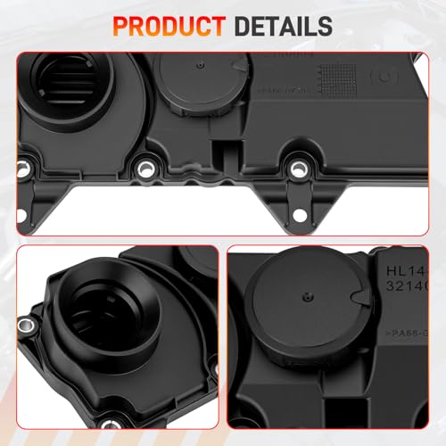 32140004 PCV Valve Oil Trap Engine Valve Cover with Gasket