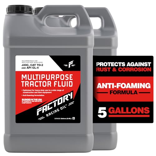 Factory Racing Oil 214802 Twin Pack Multipurpose Tractor Fluid - 5 Gallons - size: 5 Gallons - MP Tractor Fluid