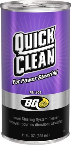 BG K6704 Power Steering Flush Kit Pentosin Based Kit Universal Synthetic Fluid PN 334 & Quick Clean PN 108 with Pocket Screwdriver (1)