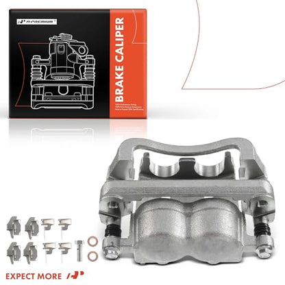 A-Premium Front Left Driver Disc Brake Caliper with Bracket - style: Front Driver Side