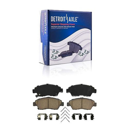 Detroit Axle - Front Brake Kit for 2009-2013 Honda Fit - size: 8PR50782/KIT