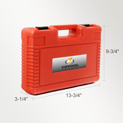 YSTOOL Cylinder Leak Down Gasoline Engine Compression Tester Automotive Kit - color: Red