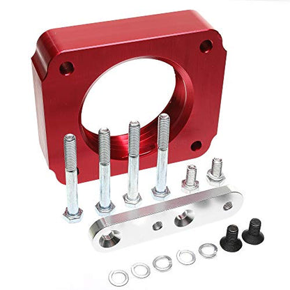 DEF 400-524 Throttle Body Spacer Replacement for Mustang GT 1999-2004 4.6L V8 with Returnless Fuel System