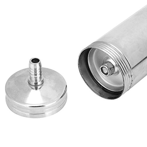 Oil Suction Gun, 500cc Aluminum Alloy Fluid Extractor with Flex Hose , Automotive Accessories Transfer Pump for Transmissions Clutches Gear Cases Differentials