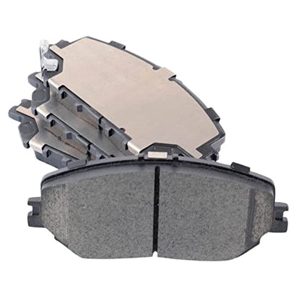 TRQ Front and Rear Brake Pad and Rotor Set Ceramic