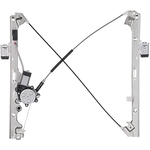 Obaee 741-644 Front Left Driver Side Power Window Regulator & Motor Assembly Compatible with Chevrolet/Chevy Silverado Tahoe Suburban/GMC Yukon XL Sierra Escalade Pickup Truck SUV 2000-2006 - size: Front Left Driver Side