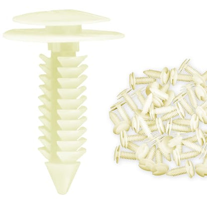 50 PCS Nylon Door Trim Panel Retainer Clip, Interior Door Panel Clip