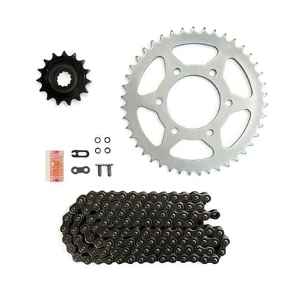 520 O-ring Motorcycle Chain and Sprocket Kit compatible with Kawasaki ZX6R (ZX636) Ninja 2013-2024
