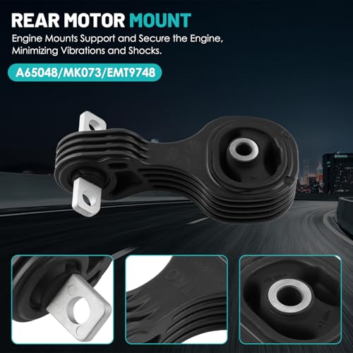 Engine Motor Mount Set Fit for Honda Civic 12-13 1.8L Coupe Sedan - size: for Honda-Civic 1.8L Coupe/Sedan 2012-2013