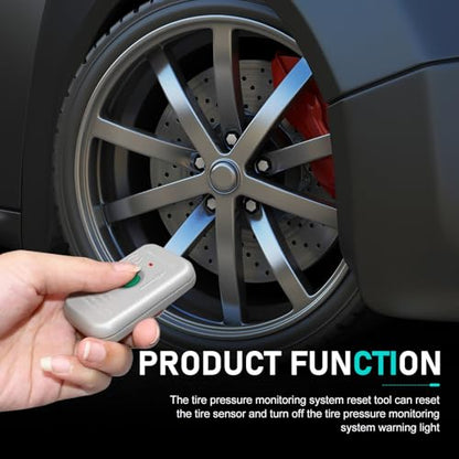 TPMS Tire Pressure Reset Tool, Tire Pressure Monitor System Sensor Programming Training C2T-1A203-AB Activation Relearn Tool, Replacement TPMS19 Compatible with Ford, Lincoln, and Mercury