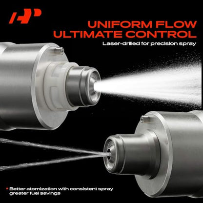 A-Premium Set of 2 Fuel Injectors Compatible with Chevrolet, GMC, Cadillac