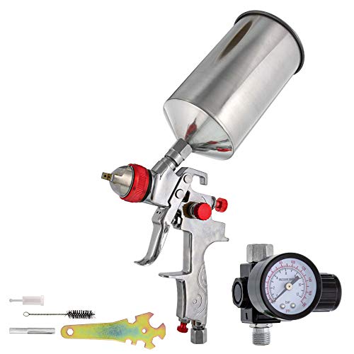TCP Global Professional HVLP Spray Gun 1.4mm - Gravity Feed Auto Paint Gun - size: 1.4mm