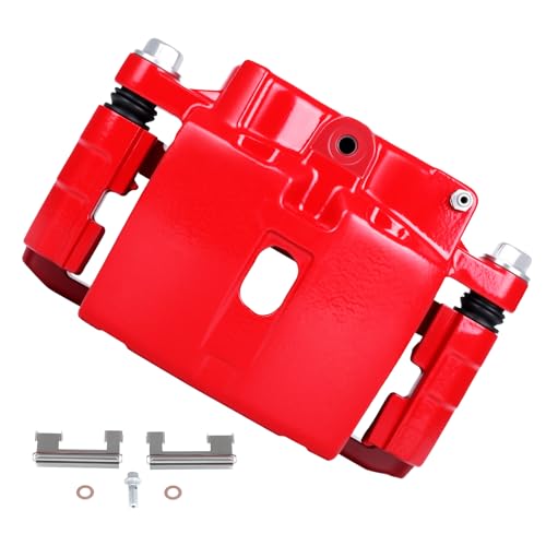 cciyu Front Right/Rear Left Disc Brake Caliper 18-B4728 With Bracket - size: Front Right[18-B4728]