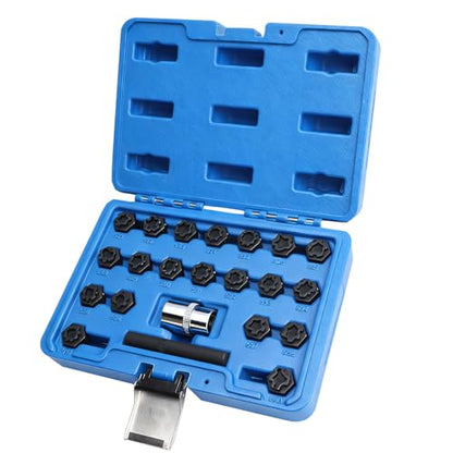 22PCS Locking Lug Nut Key Set for VW Audi
