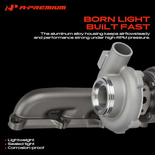 A-Premium Complete Turbocharger Turbo Kit with Gasket