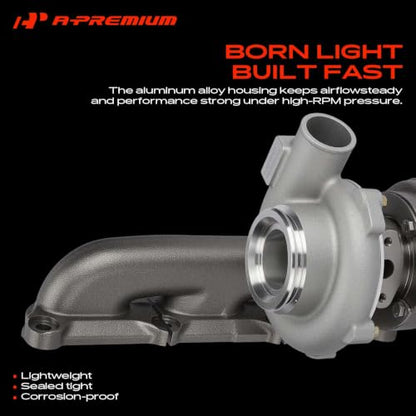 A-Premium Complete Turbocharger Turbo Kit with Gasket