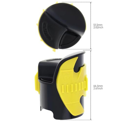 Motorcycle Fork Seal Saver Cleaner 45-55mm,Front Fork Seal Repair Tool - color: Yellow