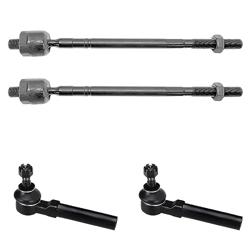 Outer Inner Tie Rod Kit for Subaru Outback 2000 2001 2002 2003 2004 - size: ES3692 EV473
