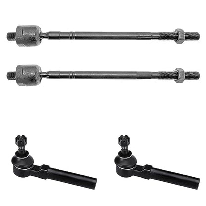 Outer Inner Tie Rod Kit for Subaru Outback 2000 2001 2002 2003 2004 - size: ES3692 EV473