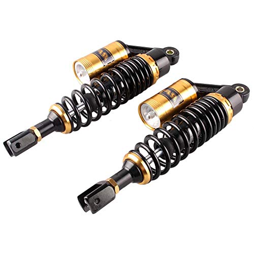 Zhisheng 2pcs 320mm ATV Shock Absorbers Nitrogen Suspension Universal for HONDA for Suzuki for Yamaha for Kawasaki ATV Go Kart Quad Dirt Sport Bikes