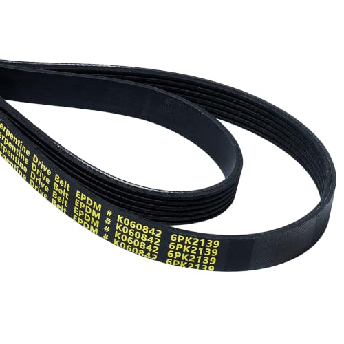 6PK2139 Serpentine Belt V-Ribbed Drive Belt 6-Rib 84.2" Length - size: 6PK2139-2139mm belt