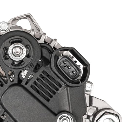 KAC 110Amp 11189N Alternator Replacement Compatible with 2006-2010 Sonata 2.4L, 2010-2013 Forte 2.4L/2.0L, 2006-2010 Optima 2.4L, 2007-2010 Rondo 2.4L - size: 11189N