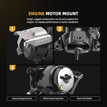 Engine Motor Mount Set, for Escalade 15-19 for Silverado 1500 14-18 - style: for Silverado 1500/Escalade 2015-2018
