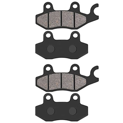 Road Passion FA197 Brake Pads Front and Rear for KAWASAKI EX 250 Ninja 250 R 2008-2012 / EX 300 Ninja 2013-2016