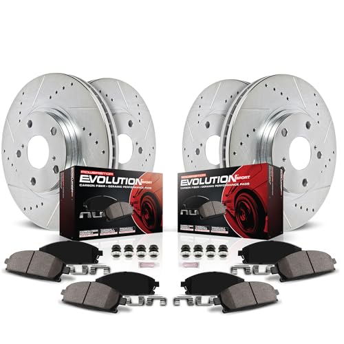 PowerStop Z23 Performance Brake Pad & Rotor Kit Front & Rear K5828