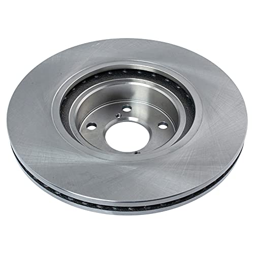 TRQ Front and Rear Brake Pad and Rotor Set Ceramic Vented Solid Rotors - style: BKA11742