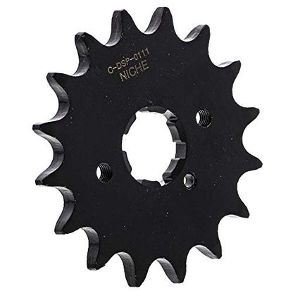 NICHE Drive Sprocket Chain Combo for Yamaha Virago V-Star 250 Route 66 XV250 Front 16 Rear 45 Tooth 520V O-Ring 114 Links - size: O-Ring Chain