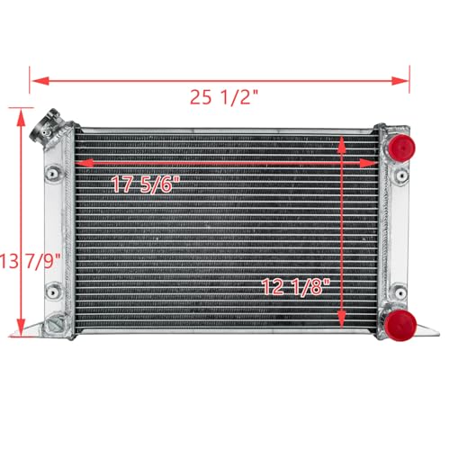 3 Row Aluminum Radiator For VW Scirocco/Pro Stock Style Drag Radiators