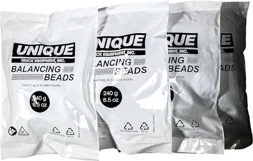 Tire Balancing Beads for Tire for Car, Truck, SUV, RV, and Off-Road Tires - Glass Balancing Beads TPMS Compatible (8.5 oz Bags) - size: 8.5 oz bags