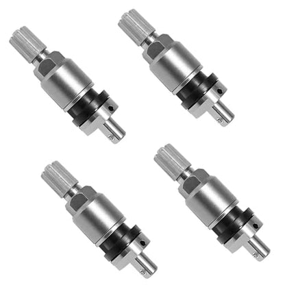 Autel MXSENSORRVK Replacement Metal Valve Kit (Qty 4) 4 Metal Press-in Valve Stems for Autel TPMS Sensors Tire Sensor