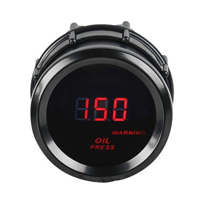 2inch 52mm Oil Pressure Gauge 0-150 PSI DC12V Press Gauge Meter Kit - color: Oil Pressure Gauge