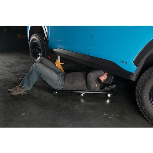 Performance Tool W85005 40 in. 6-Caster Rolling Shop Creeper