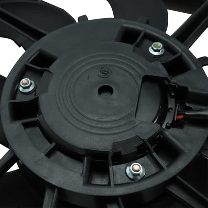 Radiator Cooling Fan Assembly Compatible with Ford Focus 2012-2017 2.0L - style: Ford Focus 2012-2017