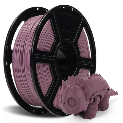 FLASHFORGE Carbon Fiber PETG Filament 1.75mm, Carbon Fiber PETG 3D Printer Filament, 1KG Spool Dimensional Accuracy +/- 0.02mm, Lightweight & Heat-Resistant & Moisture Free (Dusty Pink) - color: Pink, size: PETG CF