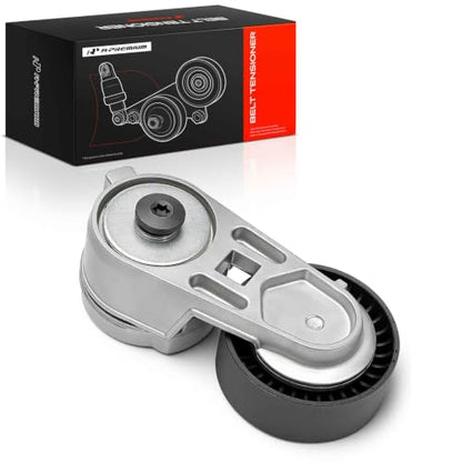 A-Premium Belt Tensioner Assembly with Pulley Compatible with Jeep - color: 38163 Grand Cherokee 1999-2004 (4.0L) WJ
