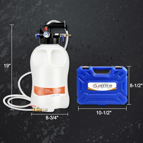 JIFETOR Transmission Fluid Pump Pneumatic Extractor and Dispenser Tool Kit - color: Blue & Black