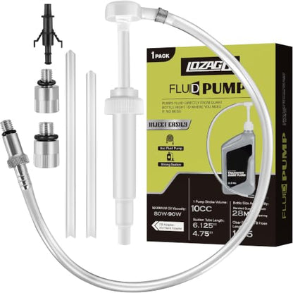 Lower Unit Gear Oil Pump for Standard Quart Bottles, Gear Oil Pump