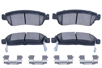 Rear Brake Pads Ceramic Set Replacement For Gmc Acadia Envoy Chevy Traverse SSR - D883 - style: D883