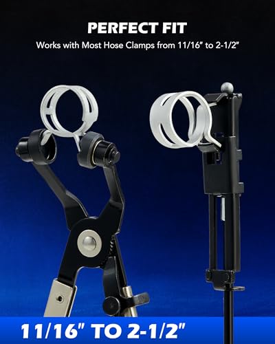 OMT 9pcs Hose Clamp Pliers for Fuel Oil & Water Hoses - color: Blue