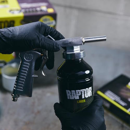 U-POL Raptor Black Urethane Spray-On Truck Bed Liner Kit, 6 Litres